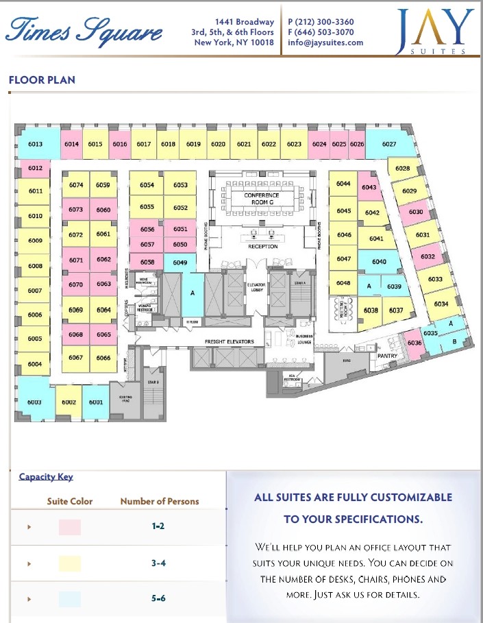 1441 Broadway, New York, NY en alquiler Plano de la planta- Imagen 1 de 1