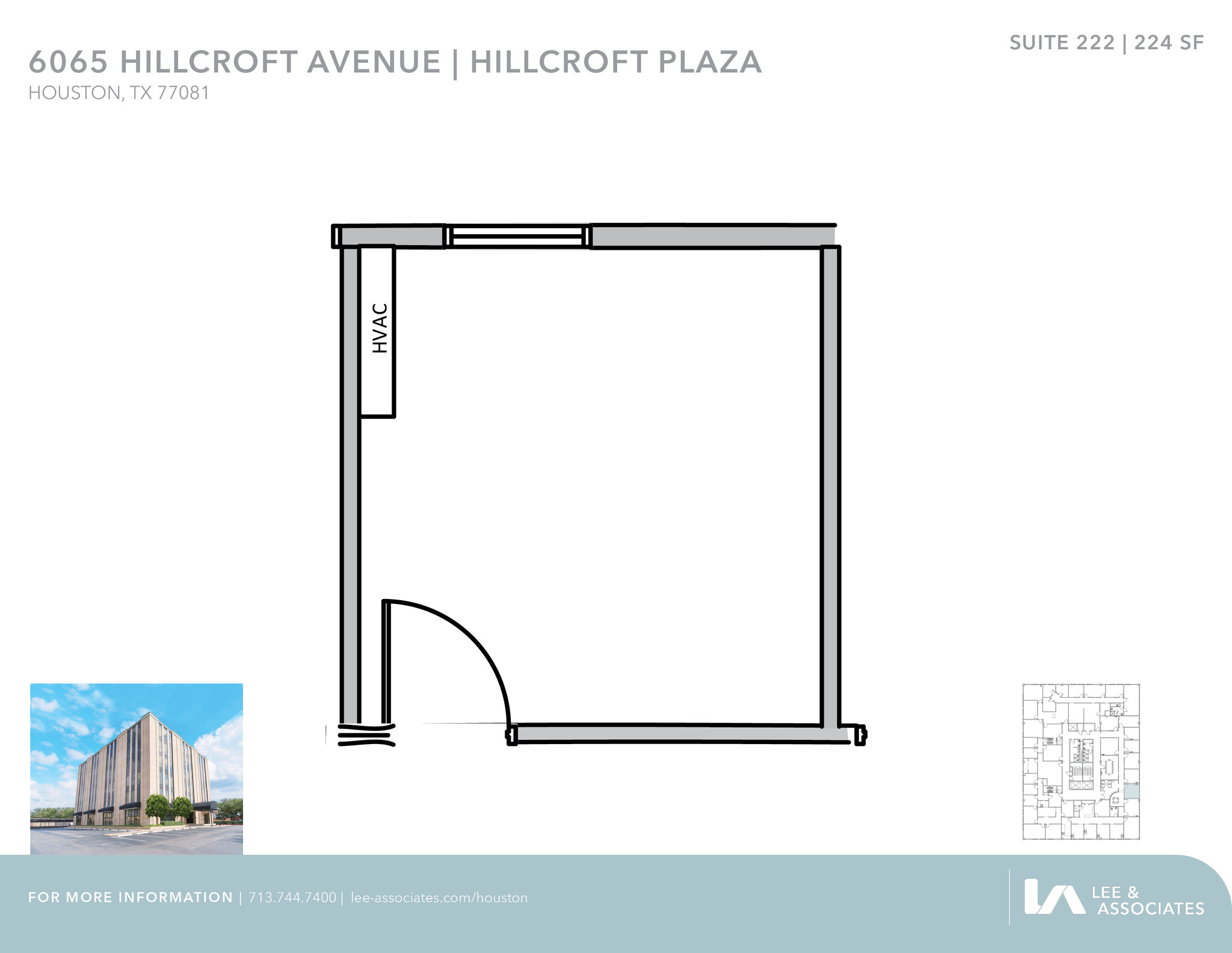 6065 Hillcroft Ave, Houston, TX en alquiler Plano de la planta- Imagen 1 de 1