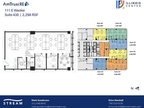 111 E Wacker Dr, Chicago, IL en alquiler Plano de la planta- Imagen 1 de 1