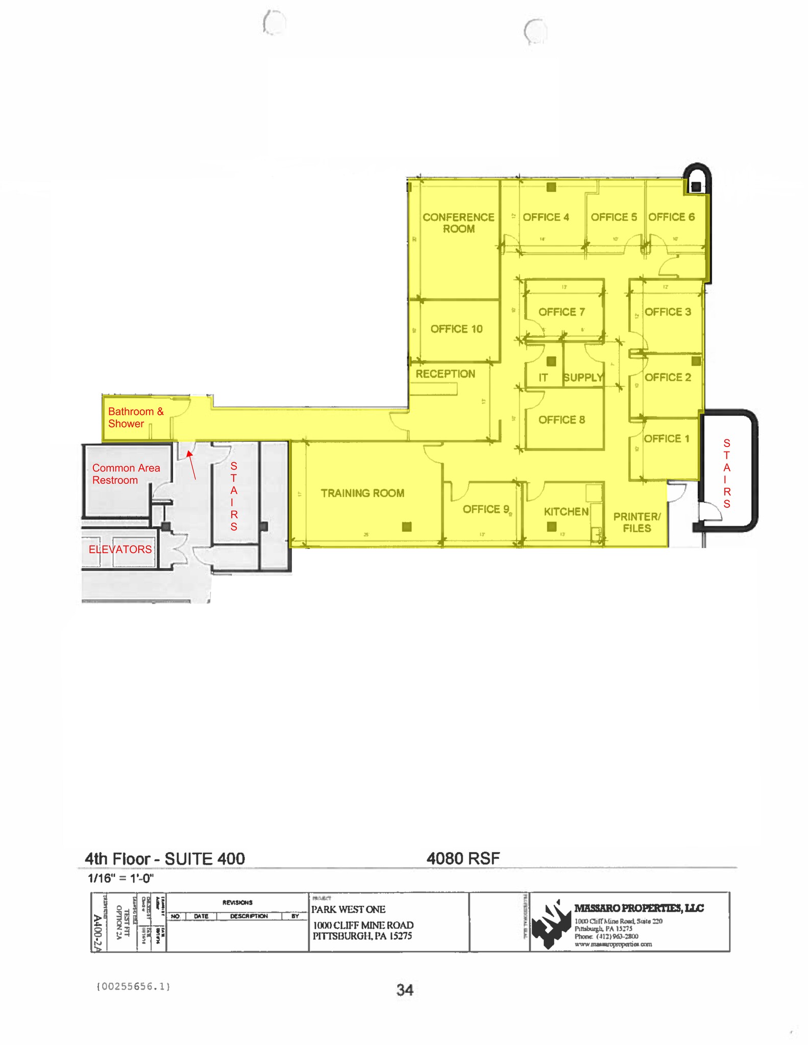 1000 Cliff Mine Rd, Pittsburgh, PA en alquiler Plano del sitio- Imagen 1 de 1