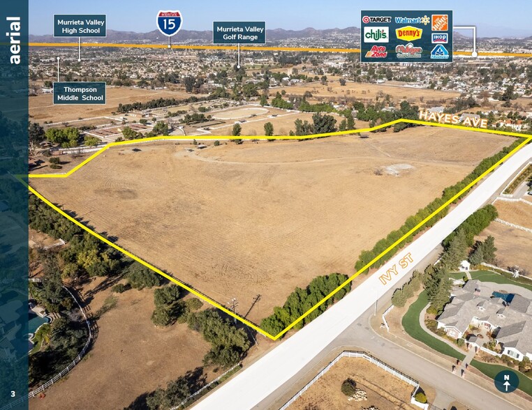 NEC Hayes Ave & Ivy Street ave, Murrieta, CA en venta - Foto del edificio - Imagen 3 de 7