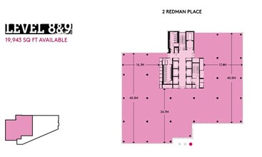 2 Redman Place, London en alquiler Plano de la planta- Imagen 1 de 1