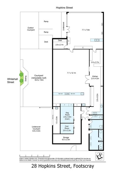 28 Hopkins St, Footscray en venta - Plano de la planta - Imagen 1 de 2