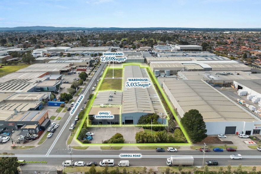 76 Carroll Rd, Oakleigh South en alquiler - Vista aérea - Imagen 3 de 3