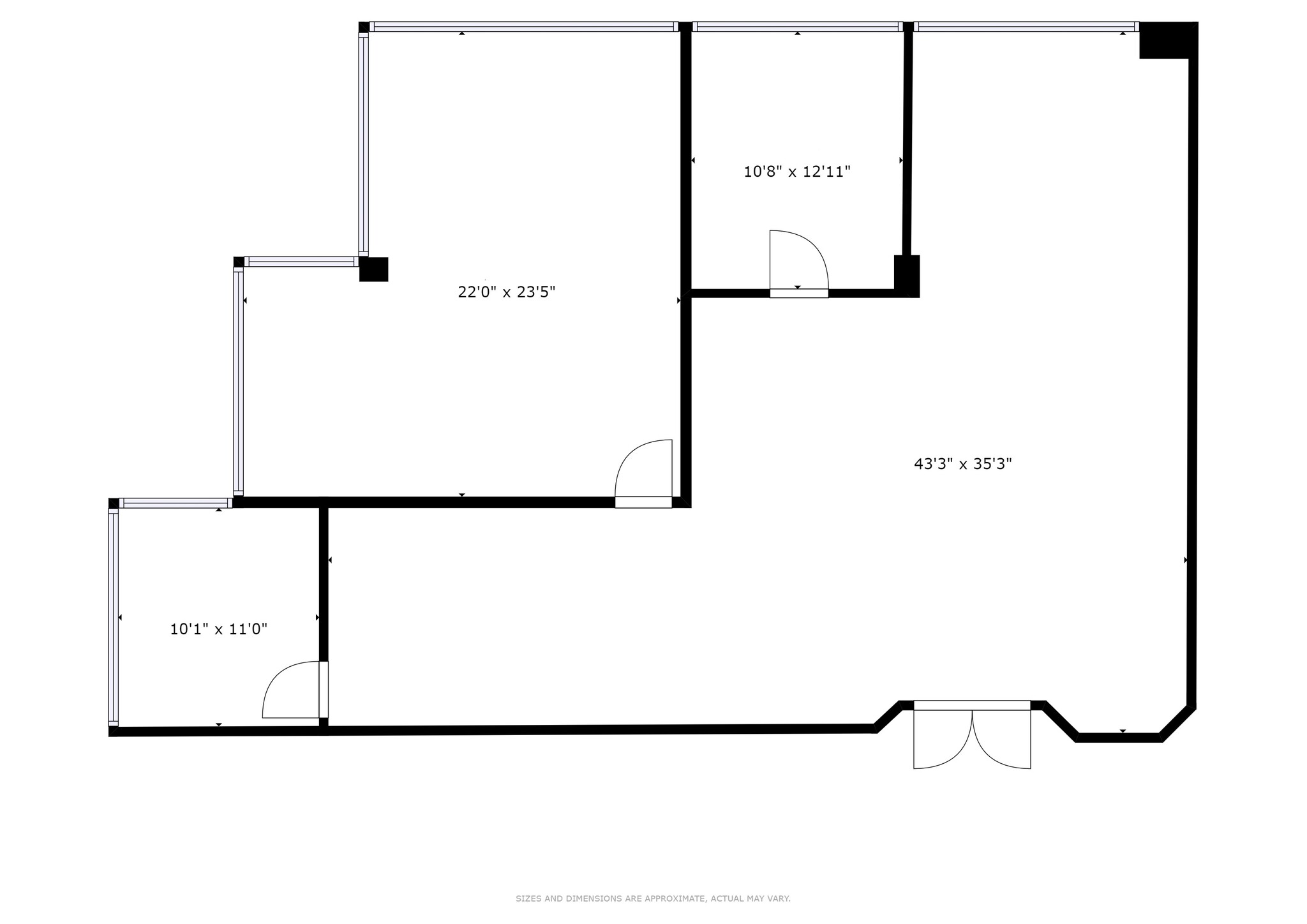 60 Long Ridge Rd, Stamford, CT en alquiler Plano de la planta- Imagen 1 de 5