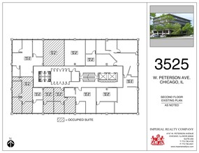 3525 W Peterson Ave, Chicago, IL en alquiler Plano del sitio- Imagen 1 de 1