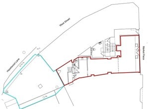 12 Market Pl, Kettering en alquiler Plano del sitio- Imagen 2 de 2