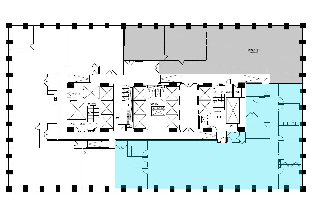 110 W 7th St S, Tulsa, OK en alquiler Plano de la planta- Imagen 1 de 6