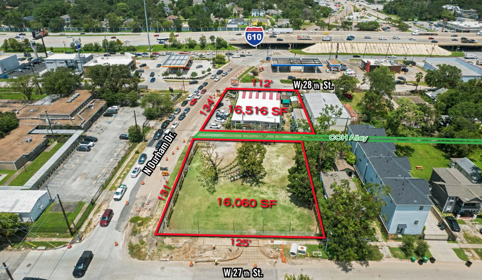 32,576 SF of Land on N Durham Dr. cartera de 4 inmuebles en venta en LoopNet.es - Foto del edificio - Imagen 2 de 3