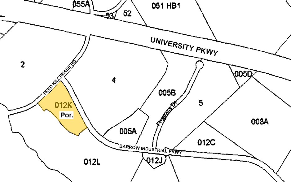 1025 Barrow Industrial Pky, Auburn, GA en venta - Plano de solar - Imagen 2 de 5