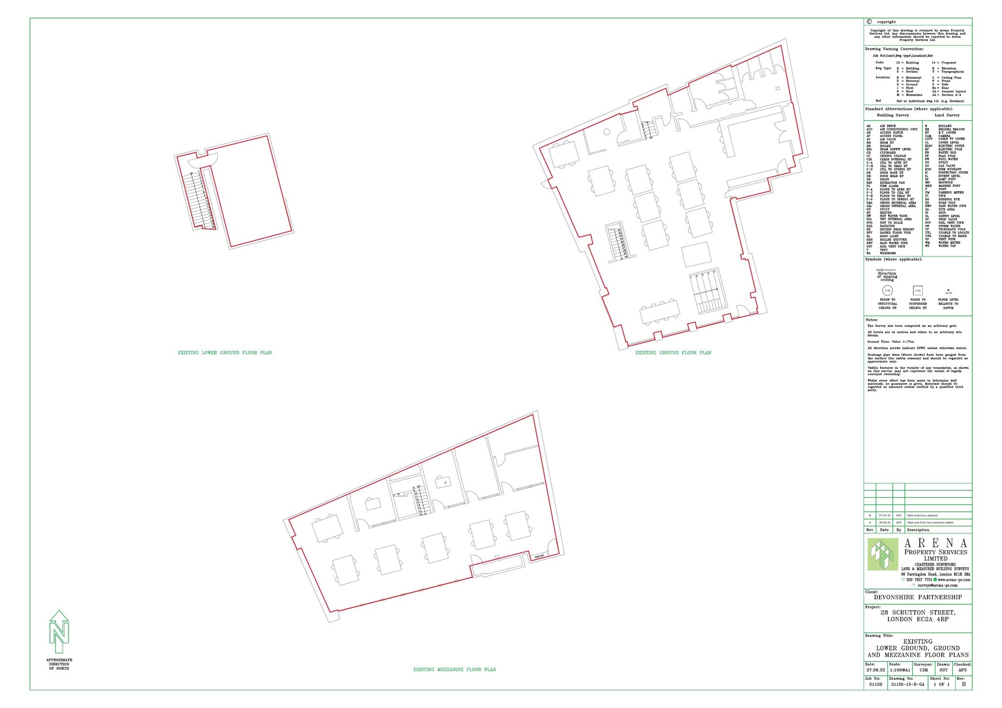 28 Scrutton St, London en alquiler Plano de la planta- Imagen 1 de 18