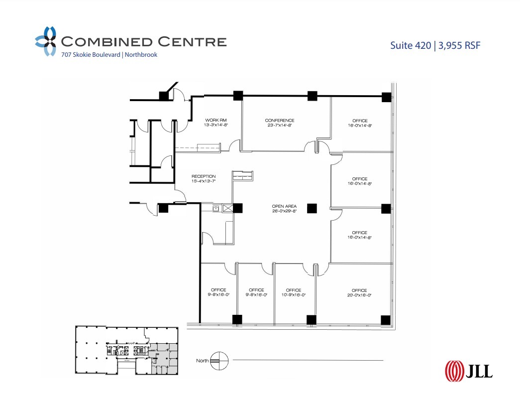 707 Skokie Blvd, Northbrook, IL en alquiler Plano de la planta- Imagen 1 de 1