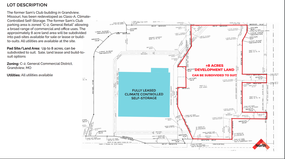 12420 S US Highway 71, Grandview, MO en venta - Plano del sitio - Imagen 2 de 3