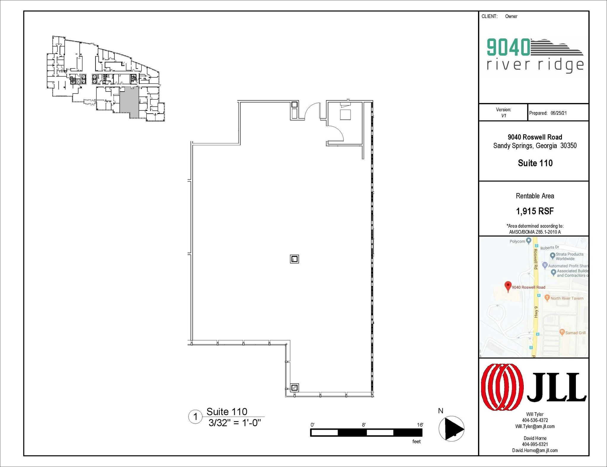 9040 Roswell Rd, Atlanta, GA en alquiler Plano de la planta- Imagen 1 de 1