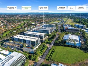 20 Lexington Dr, Bella Vista, NSW - Aérea  vista de mapa