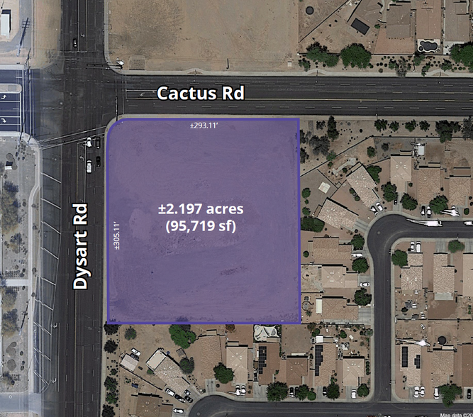 SEC of W Cactus Rd & N Dysart Rd, El Mirage, AZ en alquiler - Foto del edificio - Imagen 1 de 6