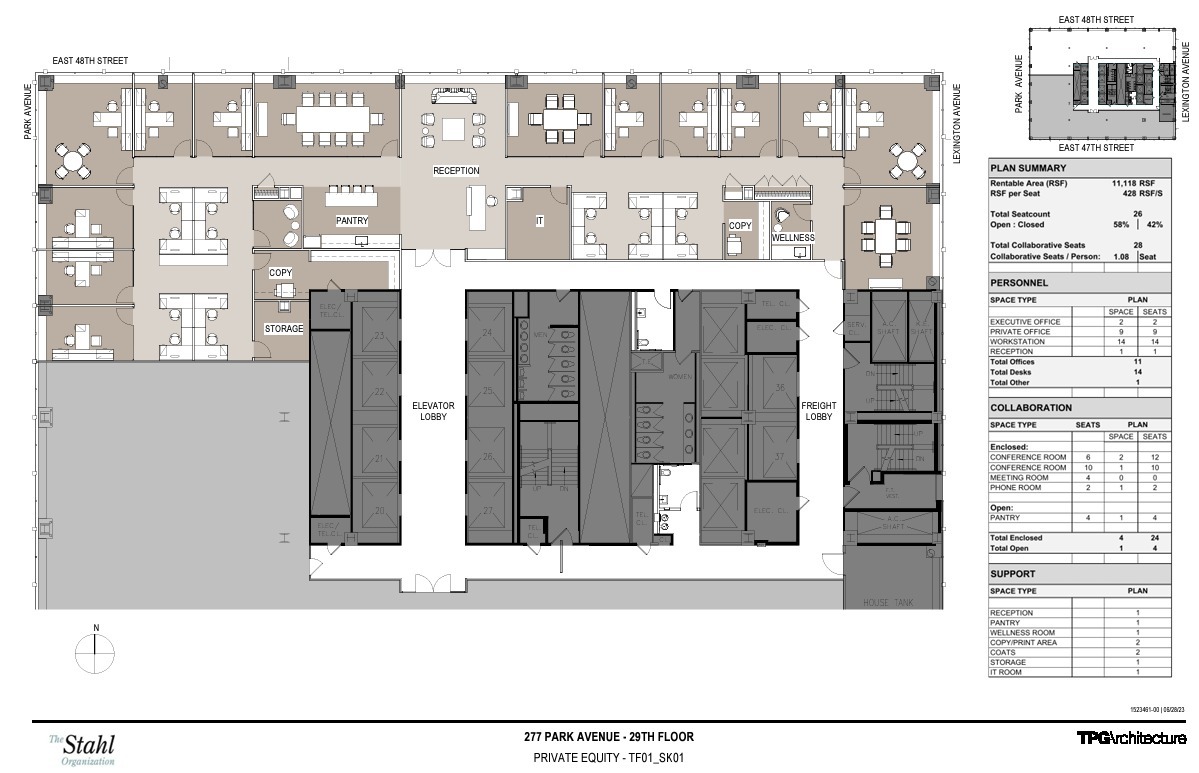 277 Park Ave, New York, NY en alquiler Plano de la planta- Imagen 1 de 3