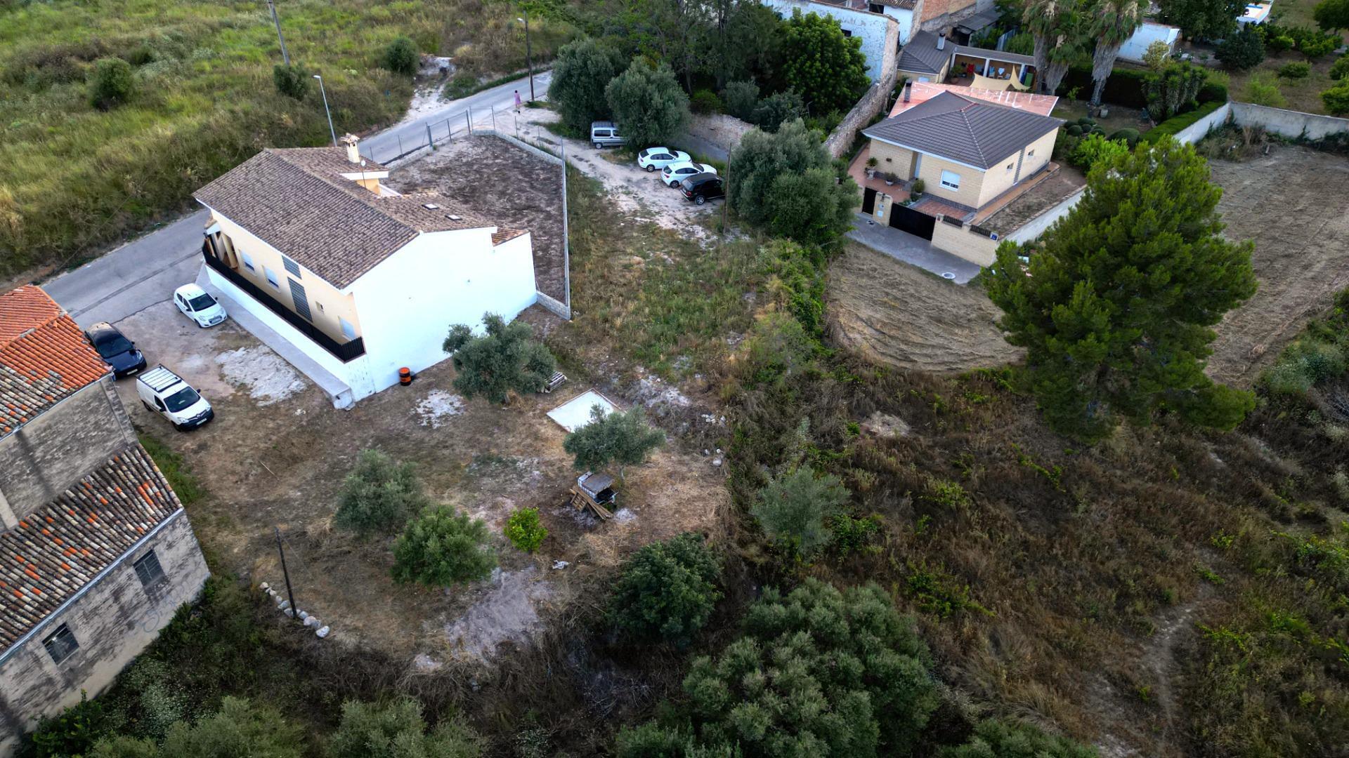 Terreno en L'Olleria en venta Vista aérea- Imagen 1 de 11