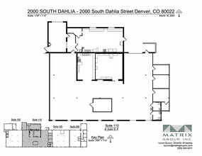 2000 S Dahlia St, Denver, CO en alquiler Plano de la planta- Imagen 2 de 11