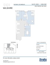 12424 Wilshire Blvd, Los Angeles, CA en alquiler Plano de la planta- Imagen 1 de 1