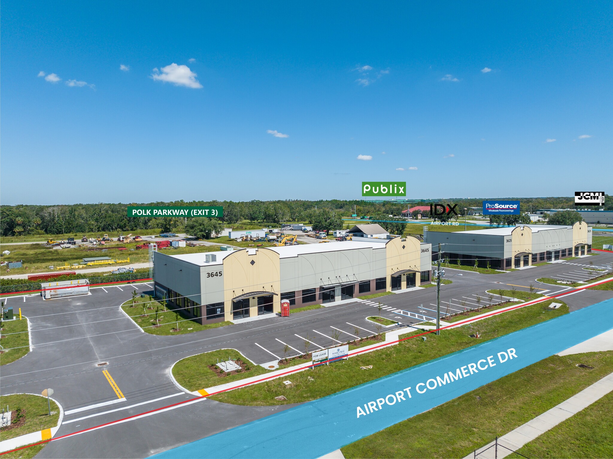 3625 Jones Industrial Dr, Lakeland, FL en alquiler Vista aérea- Imagen 1 de 8