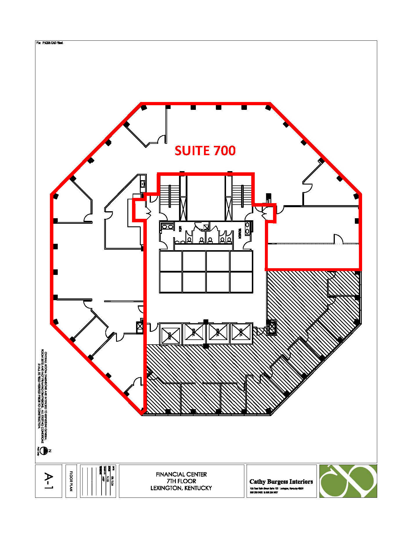 250 W Main St, Lexington, KY en alquiler Plano de la planta- Imagen 1 de 1