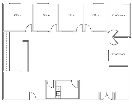 1200 Prospect St, La Jolla, CA en alquiler Plano de la planta- Imagen 1 de 1