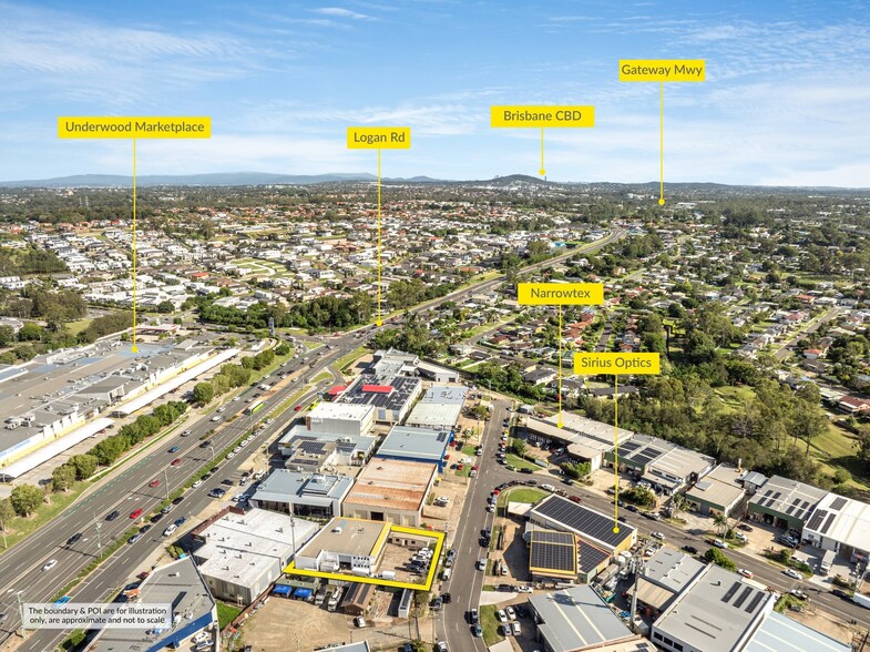 36 Smallwood St, Underwood en alquiler - Vista aérea - Imagen 2 de 6