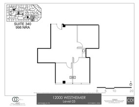 12000 Westheimer Rd, Houston, TX en alquiler Plano del sitio- Imagen 1 de 1