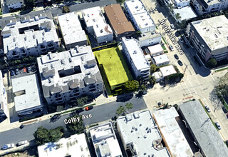 1738 Colby Ave, Los Angeles, CA - VISTA AÉREA  vista de mapa