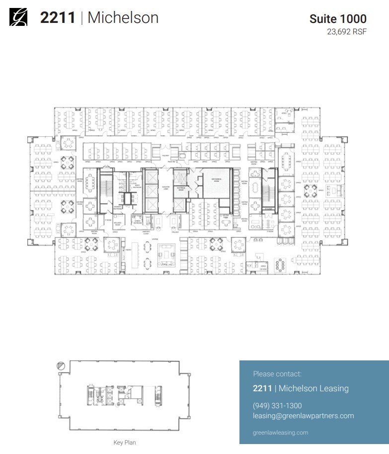 18301 Von Karman Ave, Irvine, CA en alquiler Plano de la planta- Imagen 1 de 1