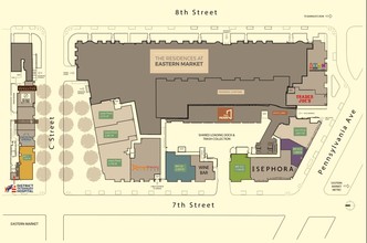 700 Pennsylvania Ave SE, Washington, DC en alquiler Plano del sitio- Imagen 1 de 2