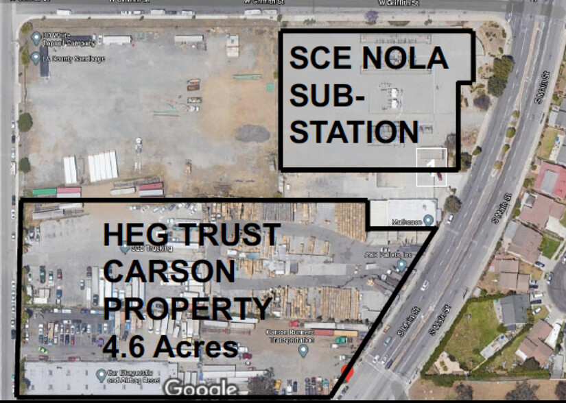 18937 S Broadway, Carson, CA en alquiler - Plano del sitio - Imagen 1 de 1