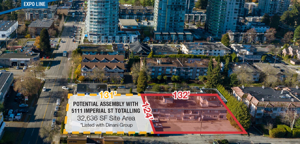 6730 Burlington Av, Burnaby, BC en venta - Vista aérea - Imagen 2 de 6