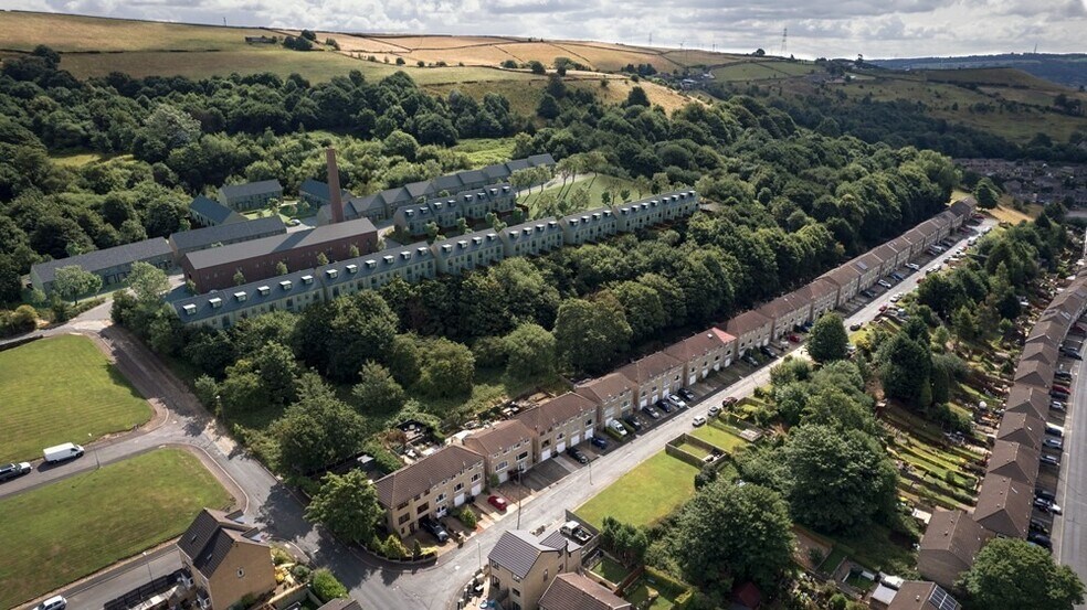Siddal Top Ln, Halifax en venta - Vista aérea - Imagen 2 de 4