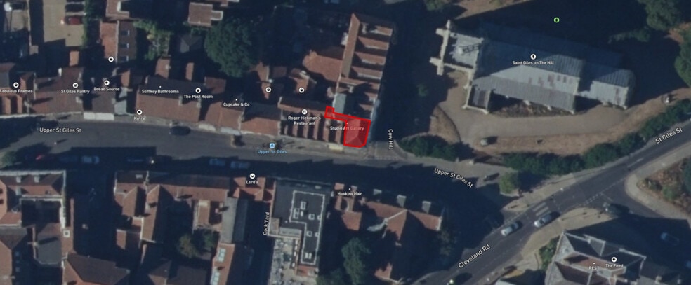 75 Upper St Giles Street, Norwich en venta - Vista aérea - Imagen 2 de 16