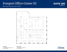 8700 Freeport Pkwy, Irving, TX en alquiler Plano de la planta- Imagen 2 de 2