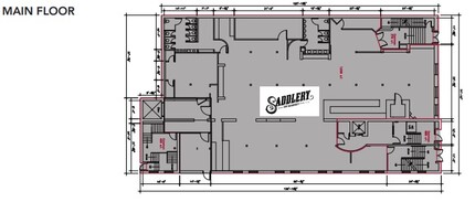 112 Market Av, Winnipeg, MB en alquiler Plano de la planta- Imagen 2 de 2