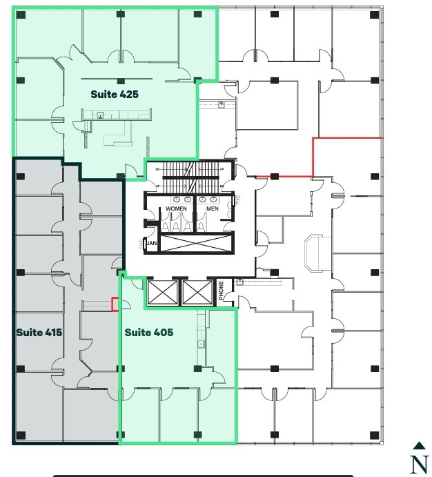 1414 8th St SW, Calgary, AB en alquiler Plano de la planta- Imagen 1 de 2