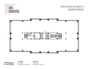 16633 N Dallas Pky, Addison, TX en alquiler Plano de la planta- Imagen 1 de 1