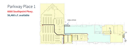 6680 Southpoint Pky, Jacksonville, FL en alquiler Plano de la planta- Imagen 1 de 1