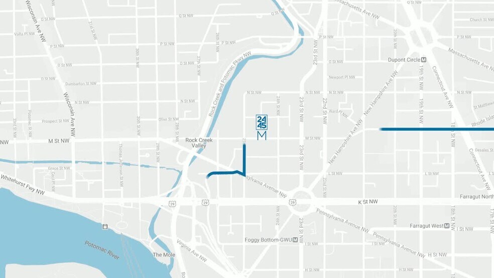 2445 M St NW, Washington, DC en alquiler - Vídeo de anuncio comercial - Imagen 3 de 14