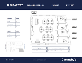 42 Broadway, New York, NY en alquiler Plano de la planta- Imagen 1 de 1