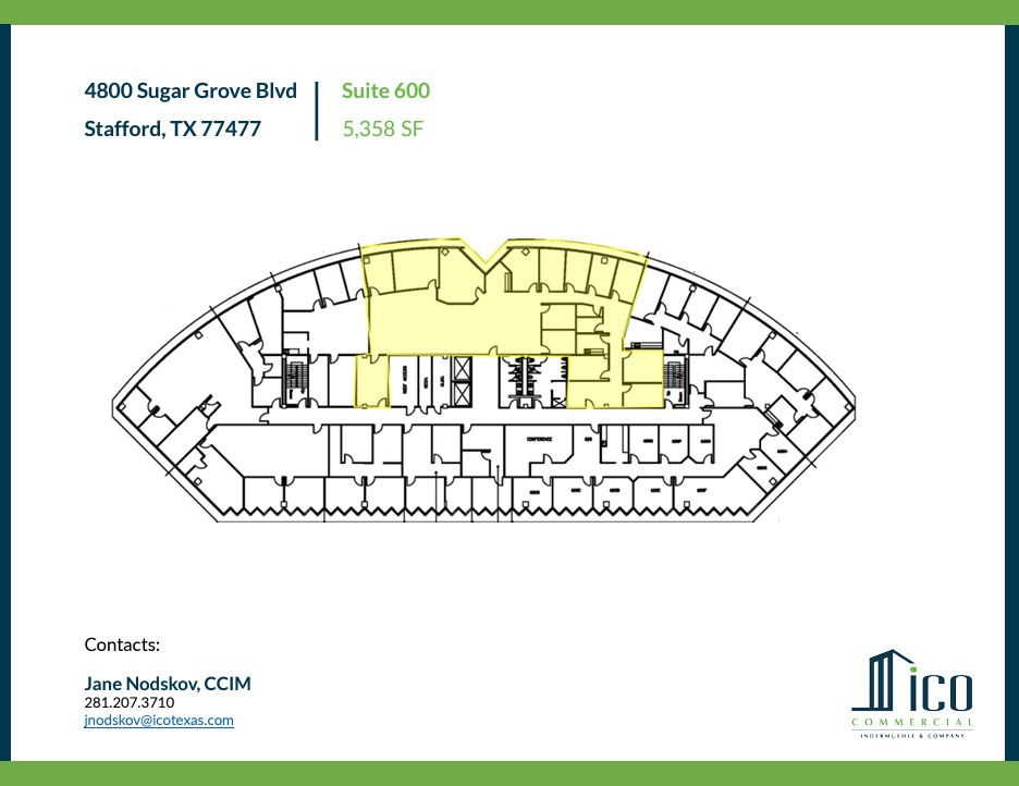 4800 Sugar Grove Blvd, Stafford, TX en alquiler Plano de la planta- Imagen 1 de 1