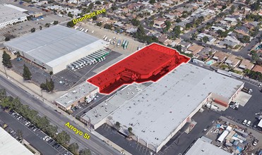 1102-1112 Arroyo Ave, San Fernando, CA - VISTA AÉREA  vista de mapa