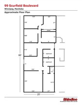 99 Scurfield Blvd, Winnipeg, MB en alquiler Plano de la planta- Imagen 1 de 1