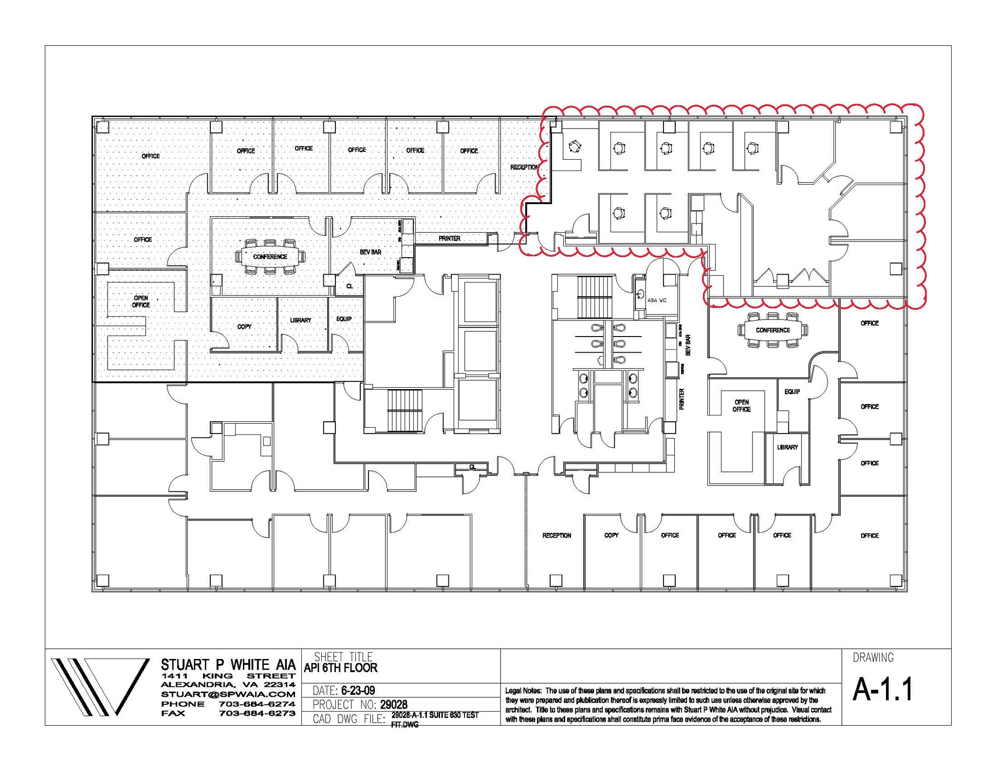 2711 Richmond Hwy, Arlington, VA en alquiler Plano de la planta- Imagen 1 de 1