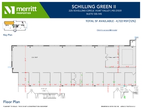 215 Schilling Cir, Hunt Valley, MD en alquiler Plano de la planta- Imagen 1 de 1