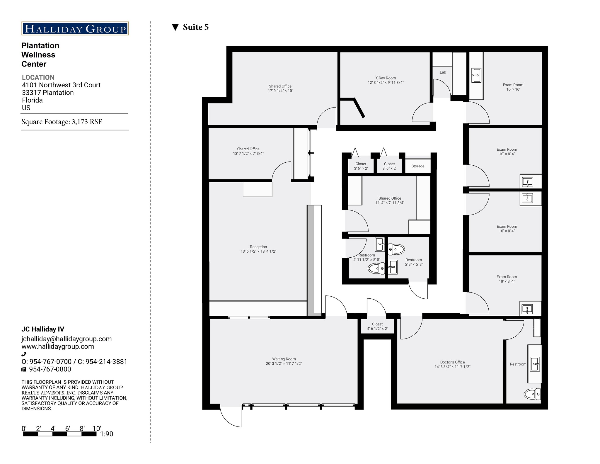 4101 NW 3rd Ct, Plantation, FL en alquiler Plano de la planta- Imagen 1 de 1