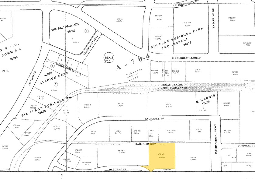 2019-2025 Meridian St, Arlington, TX en alquiler - Plano de solar - Imagen 3 de 13